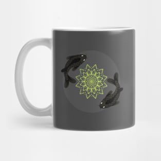 Black Koi Mug